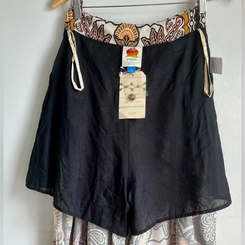 FARM RIO Anthropologie Printed Wide Leg Pants - Picture 10 of 13
